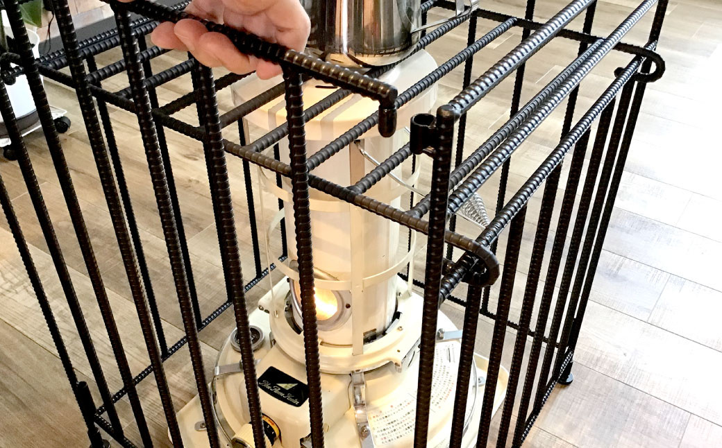 ストーブガード Lサイズ 【 アラジン、トヨトミ、コロナストーブ対応 】