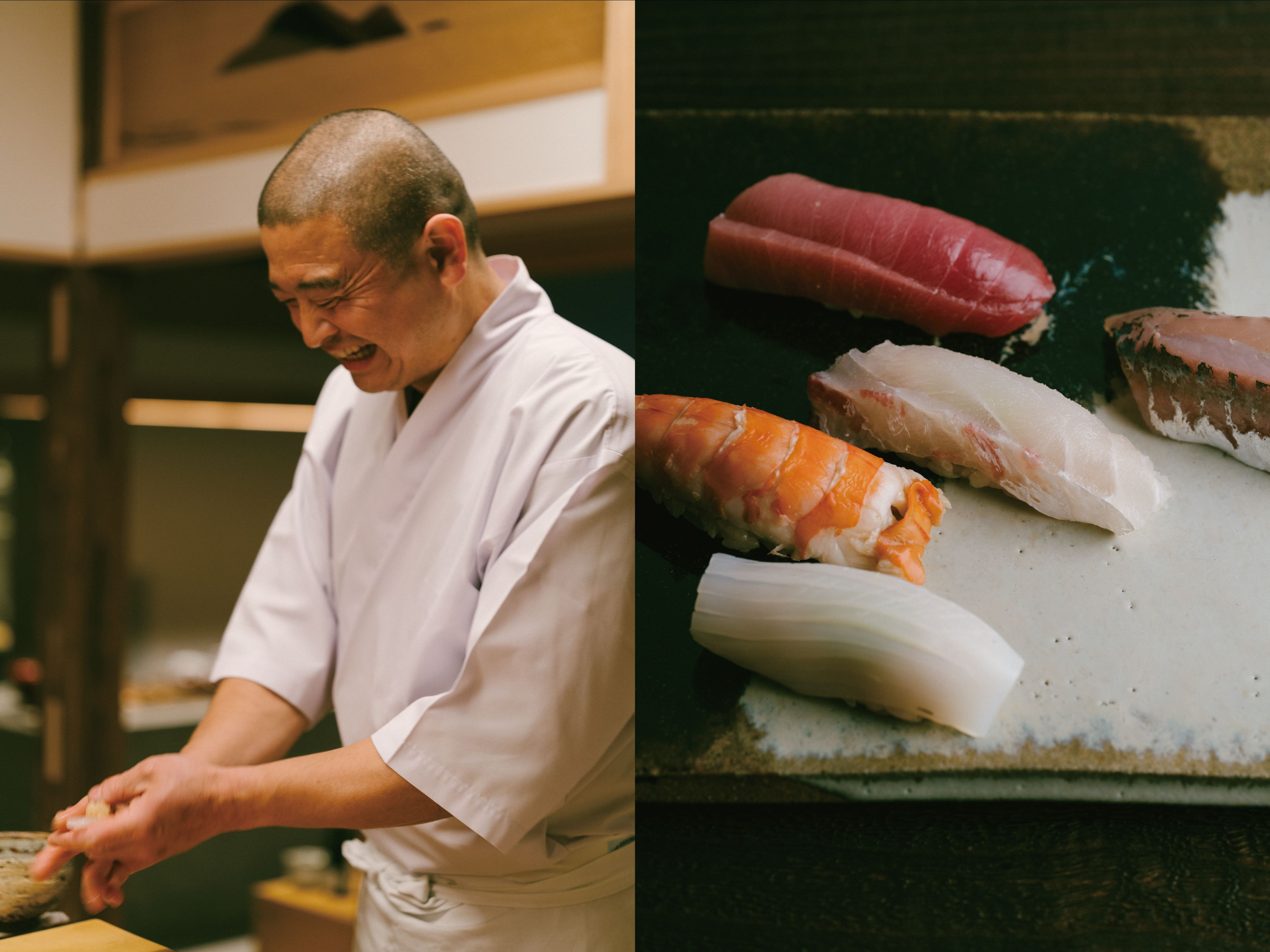 店主のステキな笑顔がお迎えします