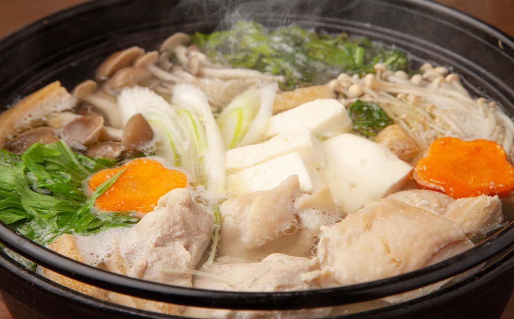 福岡限定!はかた地どり 水炊きセット 3~4人前