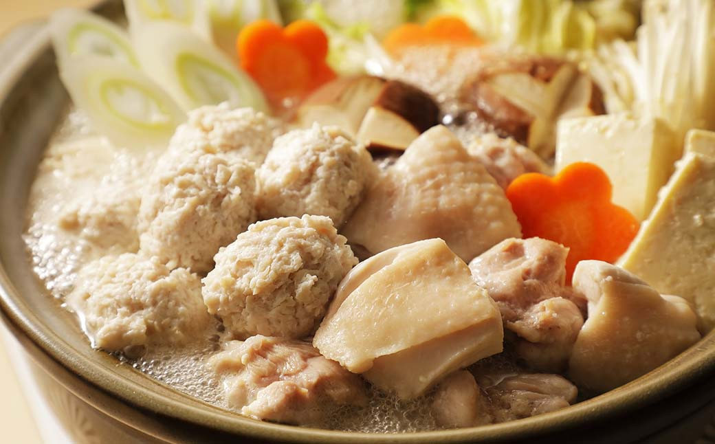 福岡限定!はかた地どり 水炊きセット 3~4人前