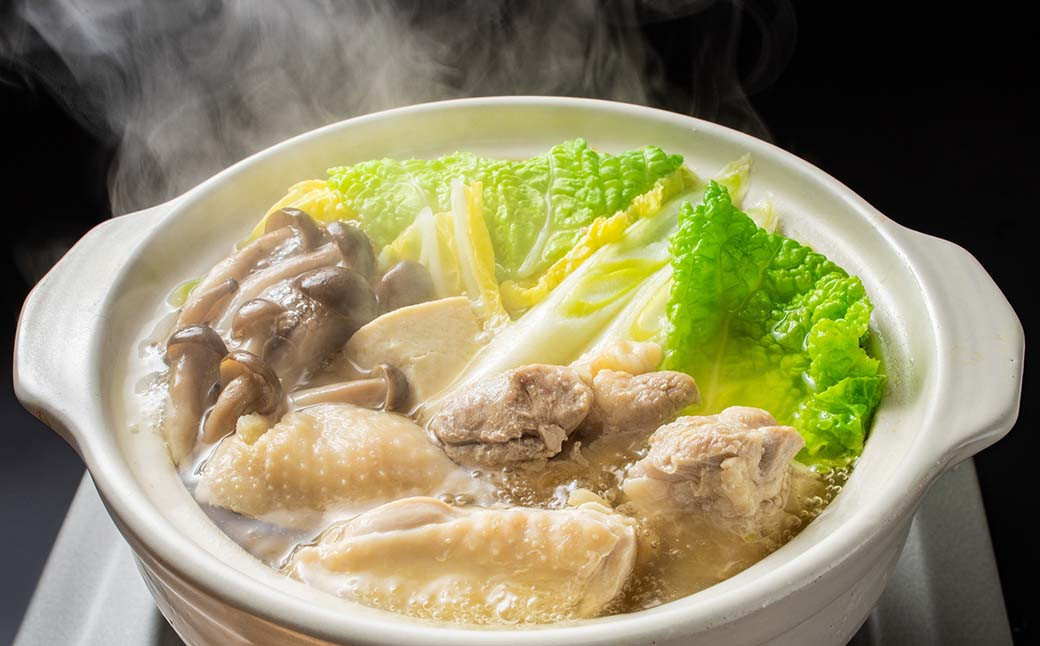 福岡限定!はかた地どり 水炊きセット 3~4人前