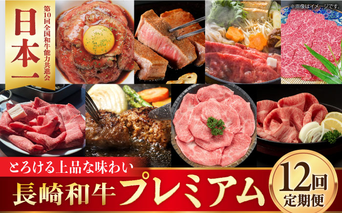 和牛 定期便 肉 牛肉 赤身 五島 壱岐 出島ばらいろ 高級 贅沢 1年 12か月