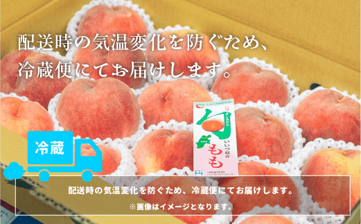 配送時の気温変化を防ぐため、冷蔵便にてお届けします。