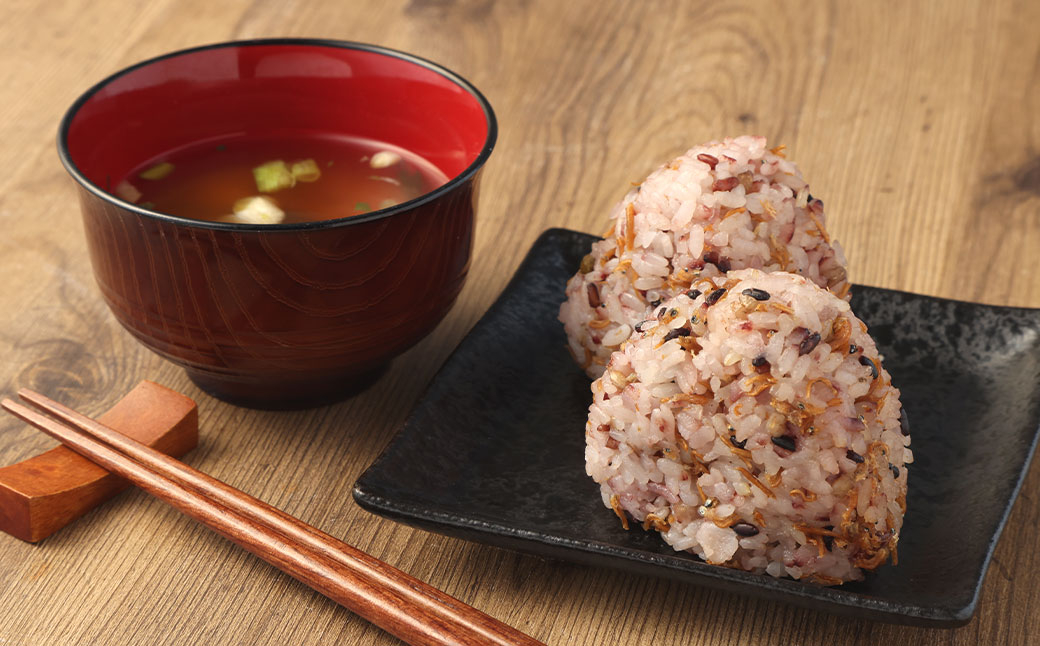 五穀米おにぎり（ちりめん） 5個×3パック 計15個