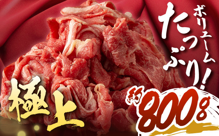 【日本一の和牛】牛肉 切り落とし 長崎和牛 計800g
