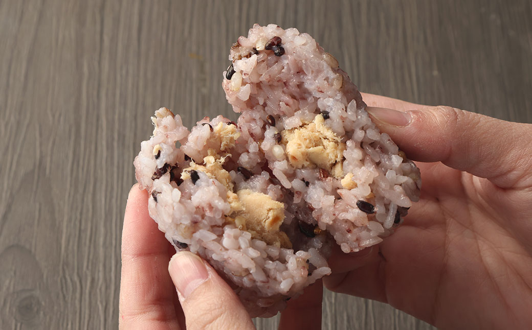 【2ヶ月毎3回定期便】五穀米おにぎり（鮭） 計45個（15個×3回）