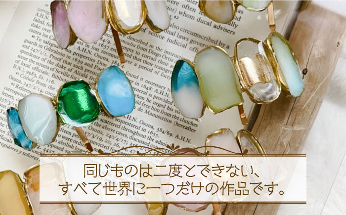 ハンドメイド作家による乙女心くすぐるへアクセサリー