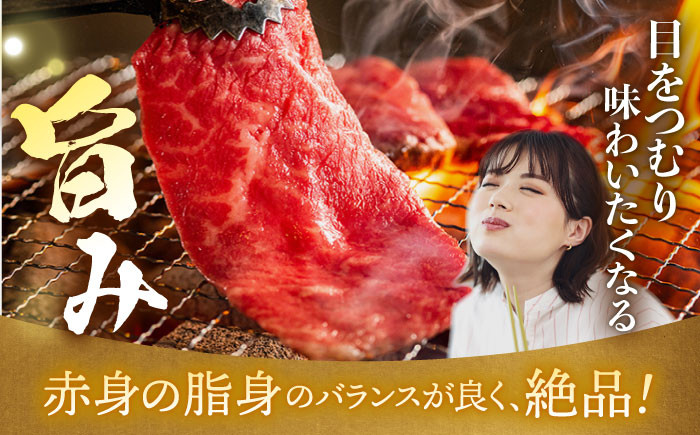 【限定生産】特選 焼肉 2種盛り 長崎和牛 出島ばらいろ ロース カルビ カタロース モモ
