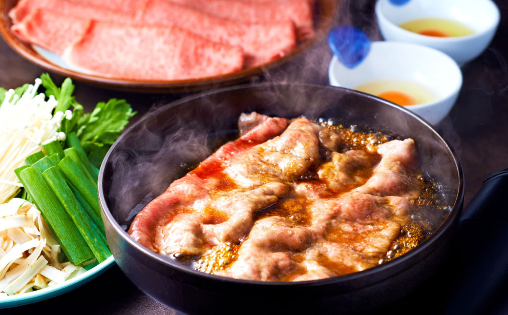 【10ヶ月定期便】A5等級 博多和牛特選ロースうす切り(500g×2パック)