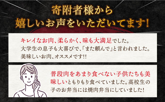  長崎和牛 焼肉用（ ロース ・ バラ ） 約1.2kg（各約600g）