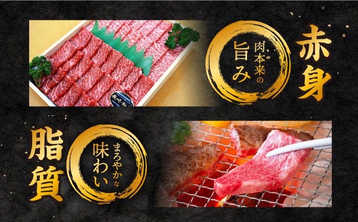 長崎和牛 焼肉用( ロース ・ バラ ) 計600g(各約300g)