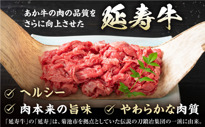 熊本県産 あか牛 和牛 切り落とし 計約1kg 牛肉 切り落とし 国産 和牛 ブランド牛 小分け 冷凍 熊本産 山鹿市 送料無料