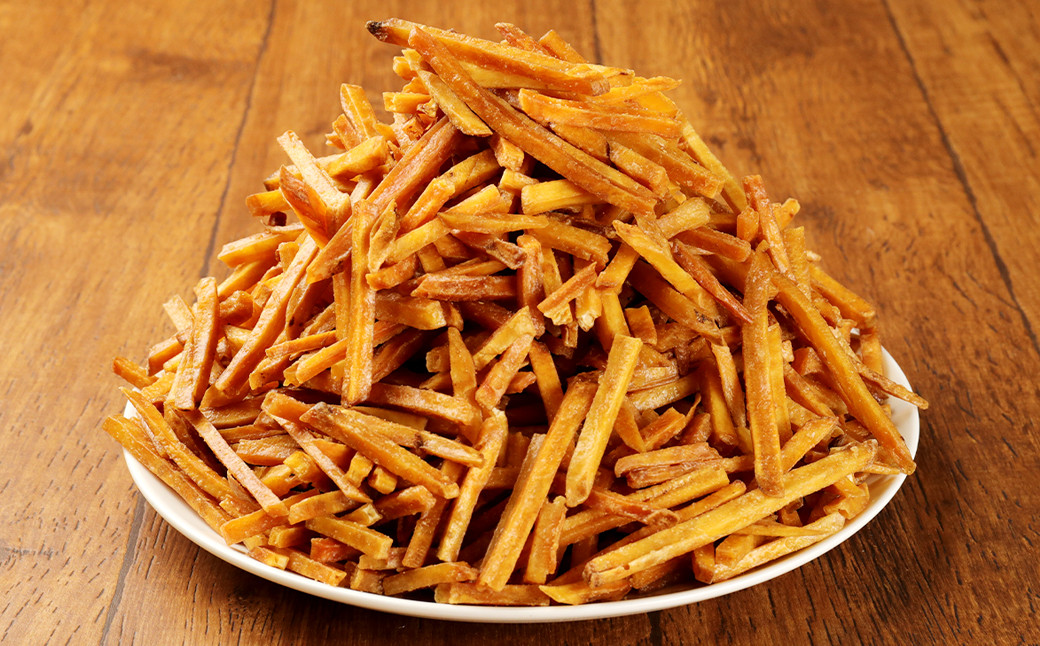 総量1kg 全ての原料を国産素材にこだわった「国産原料限定使用芋かりんとう」