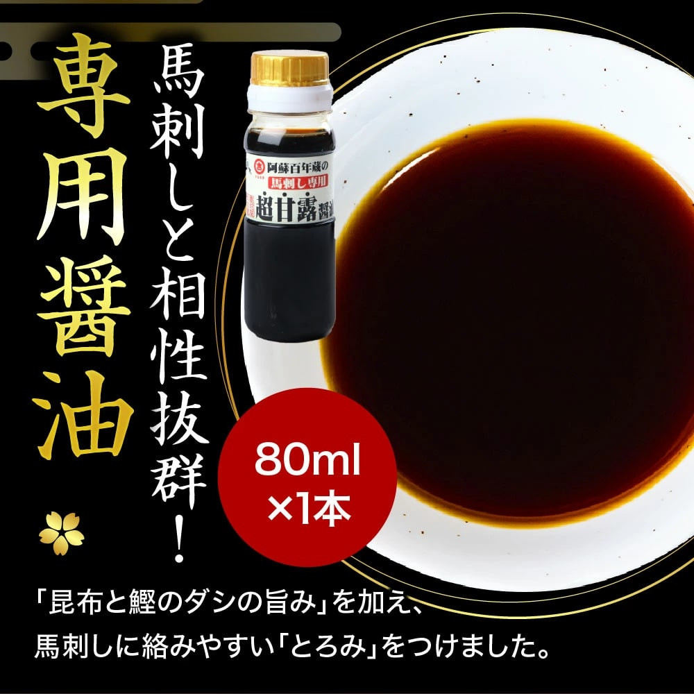 【ふるさと納税】国産 熊本 馬刺し 「赤身馬刺しセット 500g 10人前」赤身 専用醤油 ブロック 冷凍 生食用