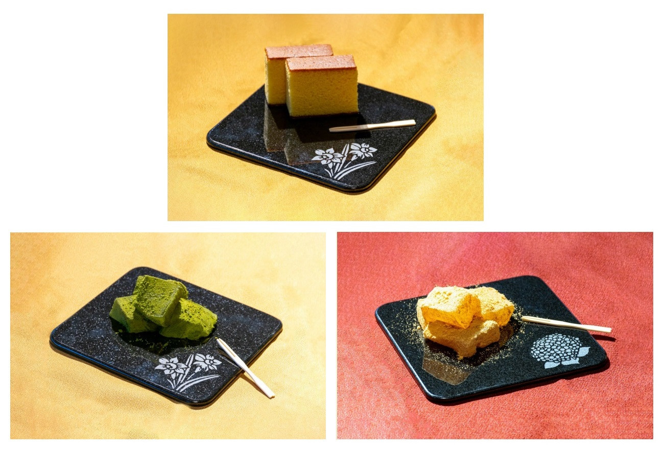 ※画像はイメージです　【例】誕生花彫刻＜上・左下：1月スイセン＞＜右下：6月アジサイ＞