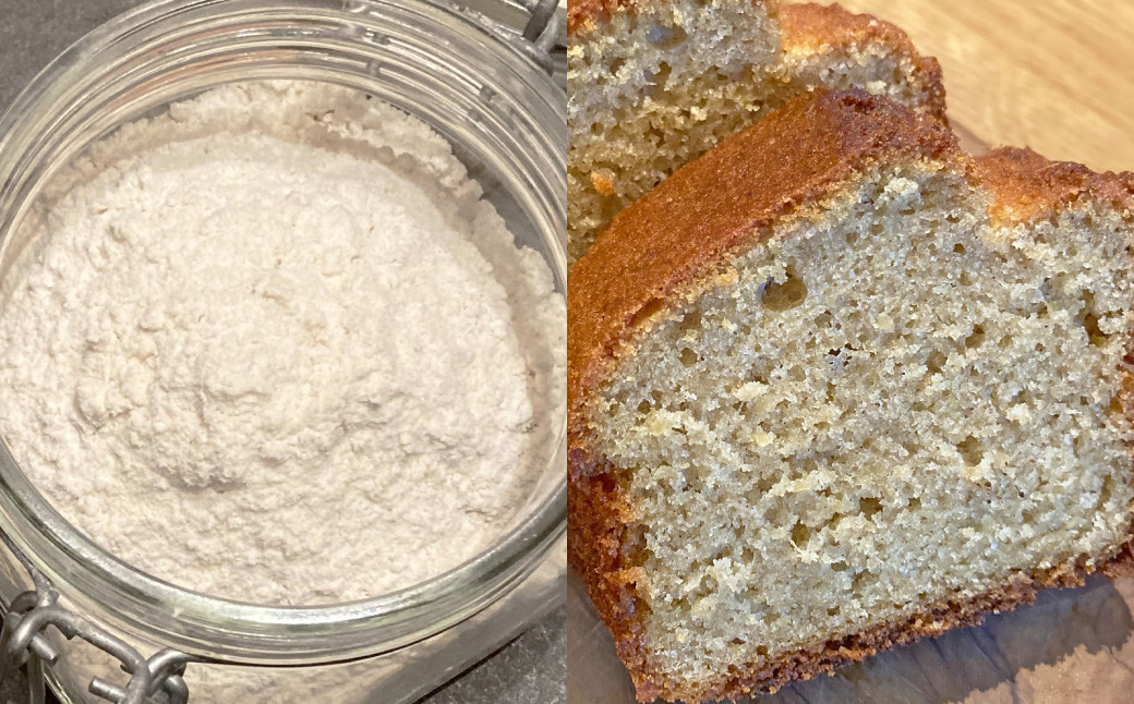 とよくに農園の すっぴん 玄米粉 ＆ ふんわり 白米粉 セット 計 2kg 4袋 米粉 グルテンフリー