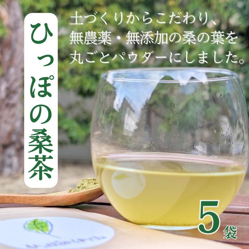 ひっぽの桑茶5袋セット
