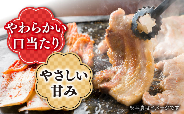 焼肉用 長崎うずしおポーク 豚バラ( 焼肉 用)700g 訳あり
