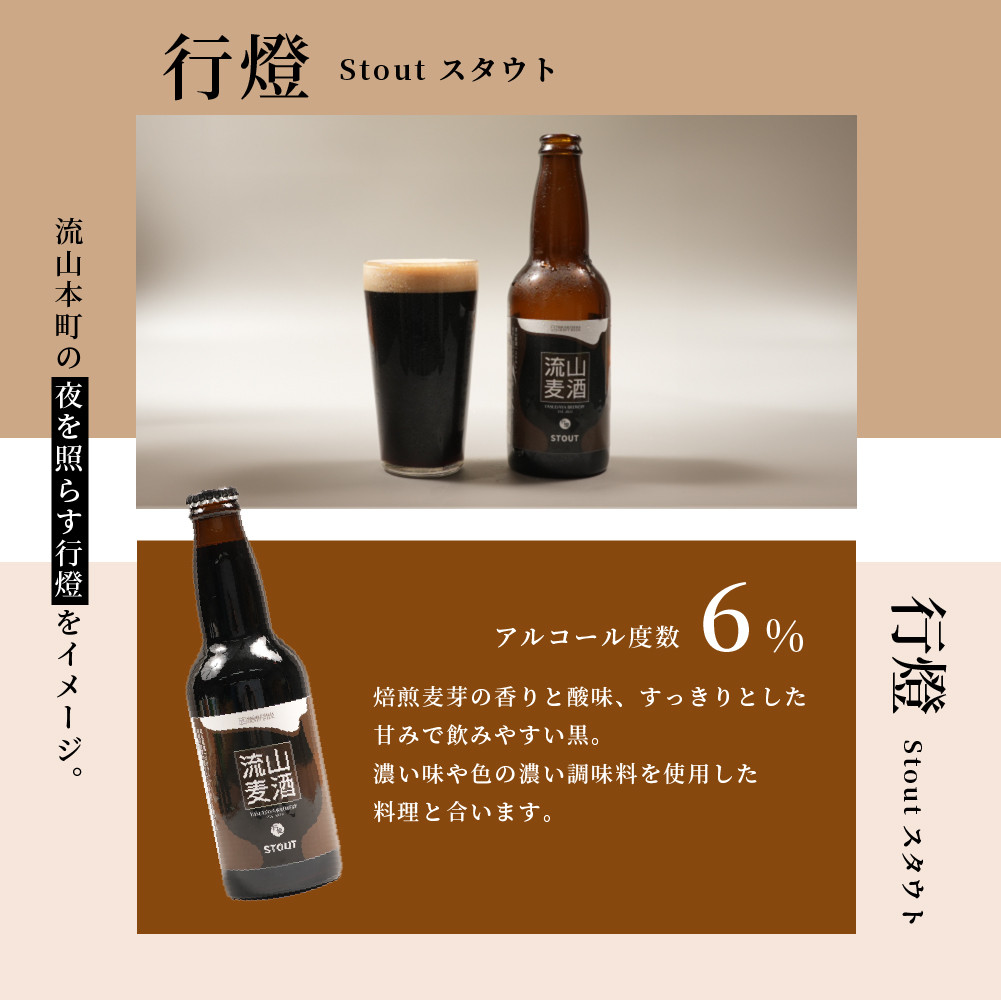 スタウト「行燈」
アルコール6%