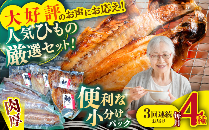 平戸自慢のひもの　あじ・さばセット 【篠崎海産物店】 