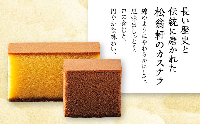 カステラ かすてら お菓子 おやつ デザート スイーツ チョコ 2本 長崎県 長崎 定期便