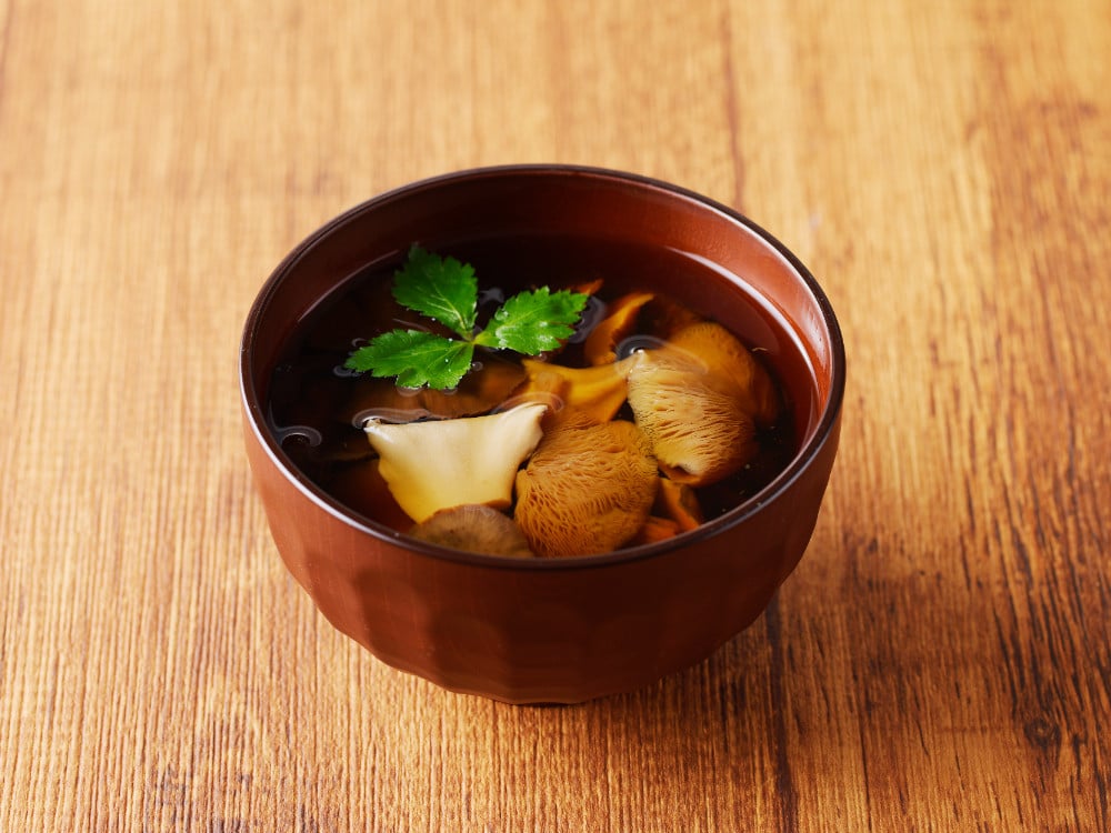 大江町柳川産 原木きのこ天然ふき水煮セット5種1080g(固形量)