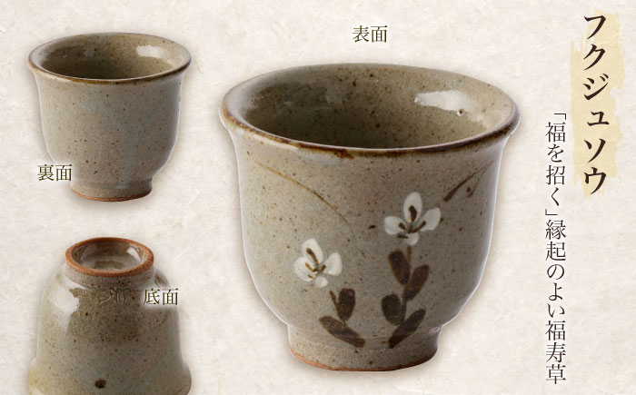 【宸山窯】湯呑み 5点セット [UCU007]