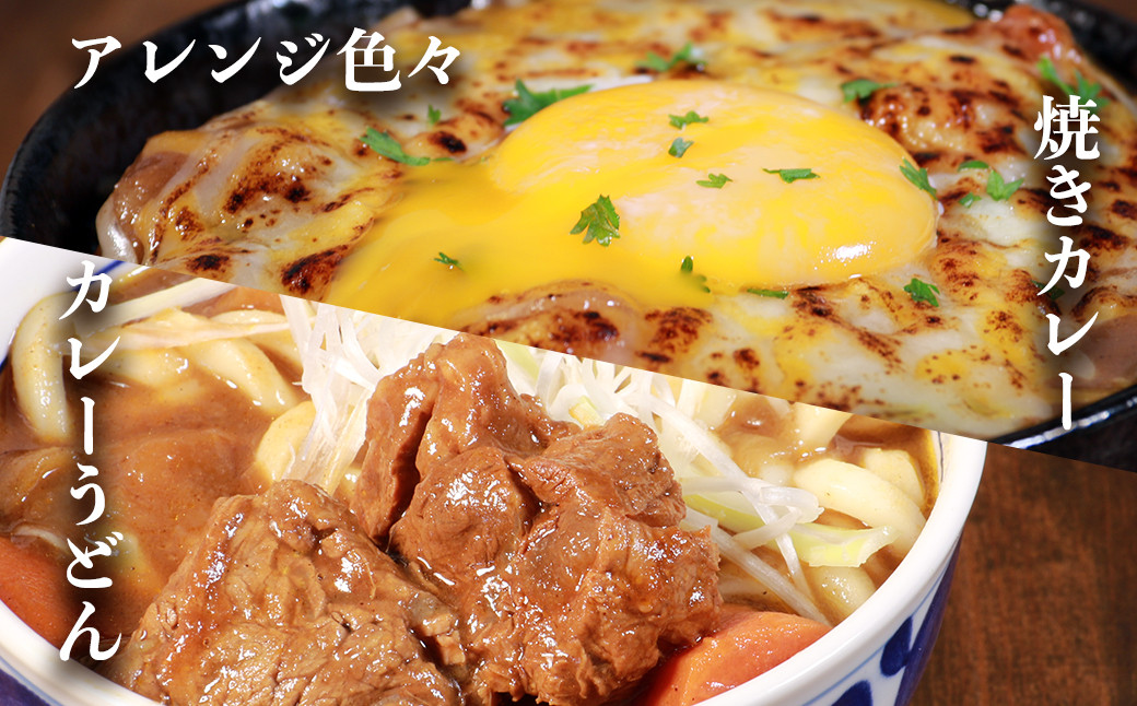 【訳あり】具だくさん やわらか牛ヒレひもカレー 250g×6パック 計1.5kg