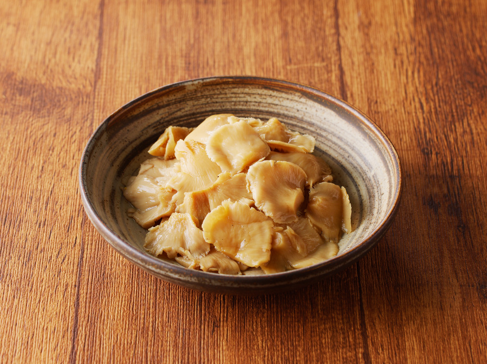 大江町柳川産 原木かのか茸(ブナハリタケ)水煮200g×2缶(固形量)