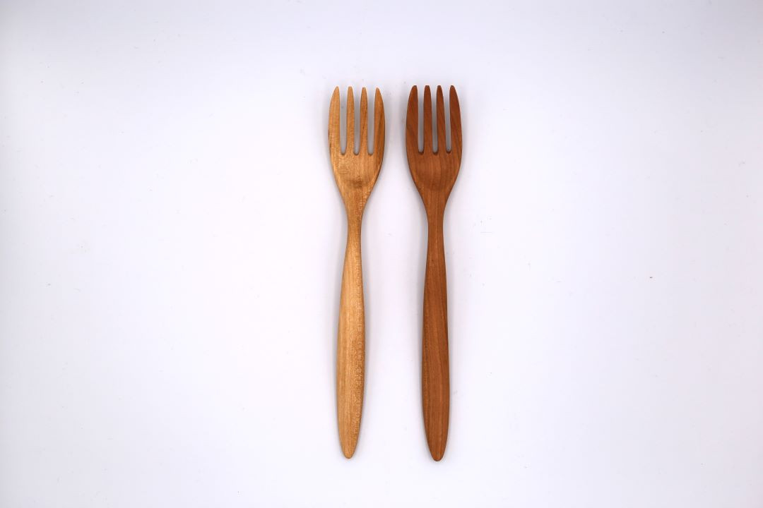 パスタ フォーク 木製 天然木 カトラリー 日用品 雑貨 食器 北海道