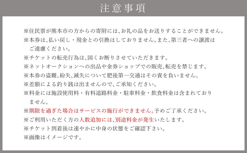 熊本市周遊！貸切観光タクシーフリー利用券(ハイヤー・3時間)