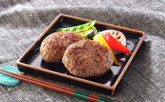 <大山物語>氷温熟成 鳥取和牛×大山豚手造りハンバーグ