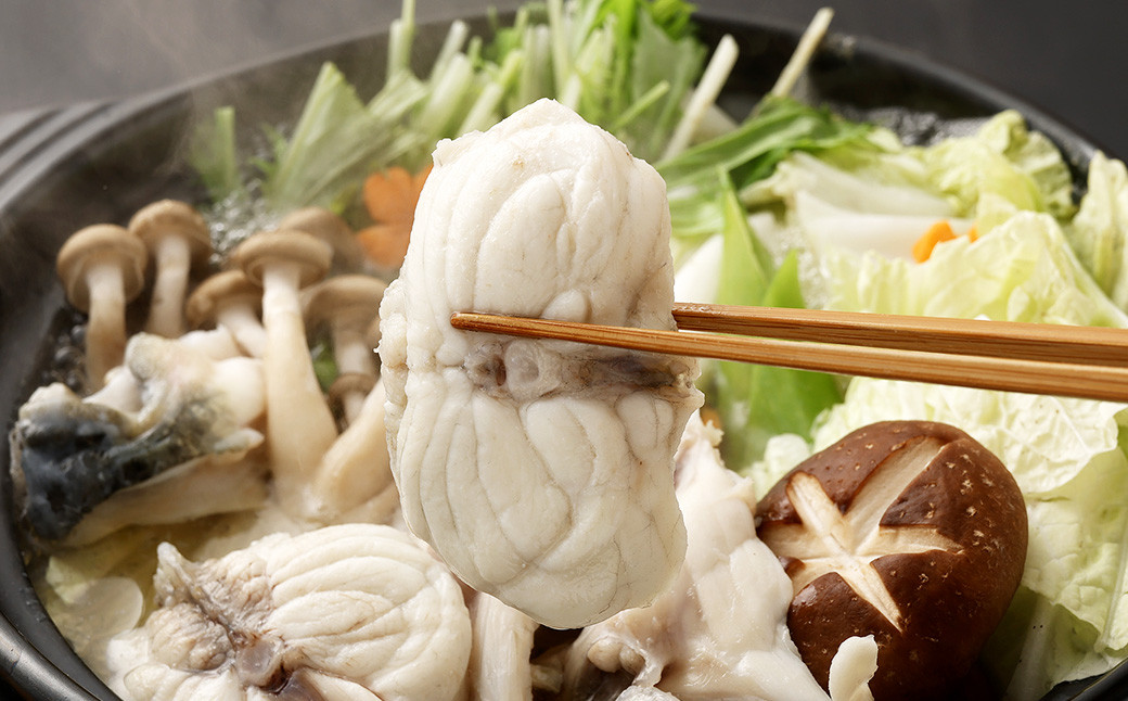 熊本県産とらふぐ刺身1皿&ぶつ切り2パック&本皮1カップ&ポン酢もみじおろし4袋【Firesh®】