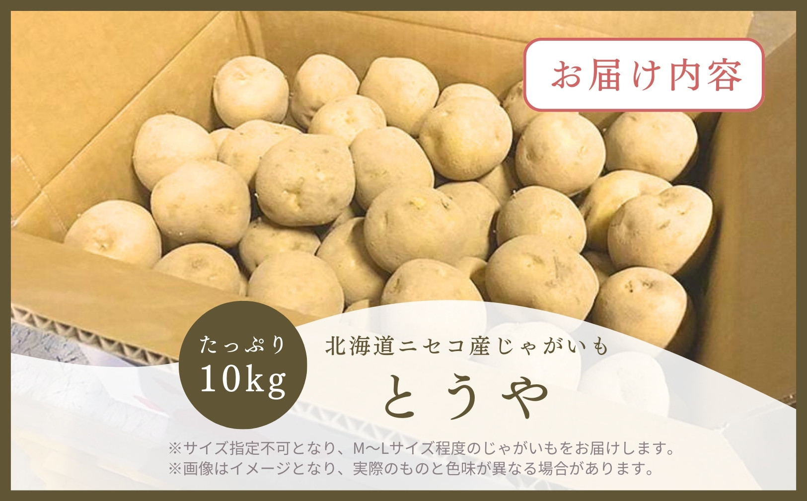 《2025年分受付中》なめらかな舌触りに感動!北海道ニセコ名産「とうや」新じゃが10kg/高橋農園【3700601】