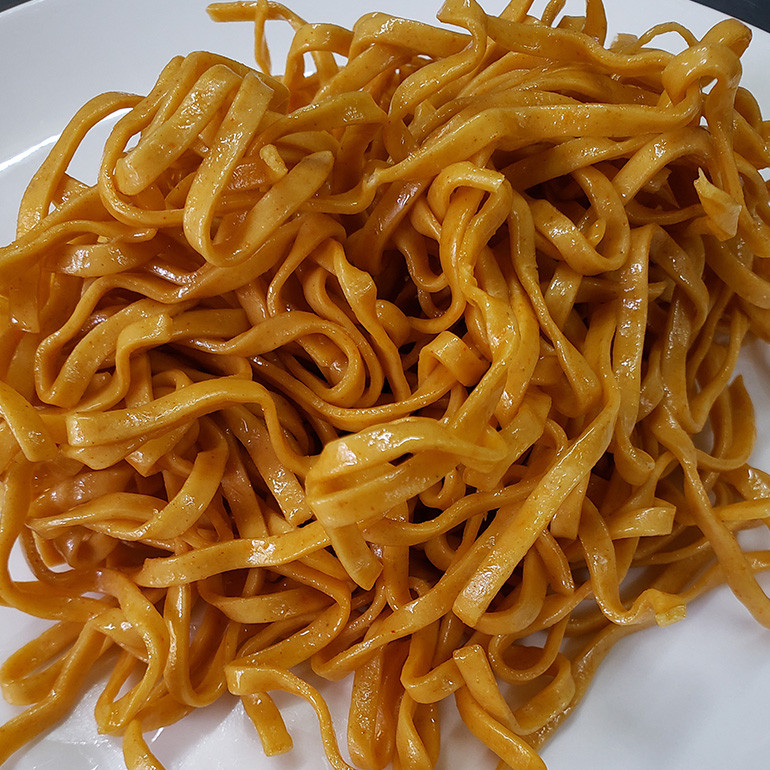 【美らキャロット麺使用】こだわり麺のソーキそば 5食セット