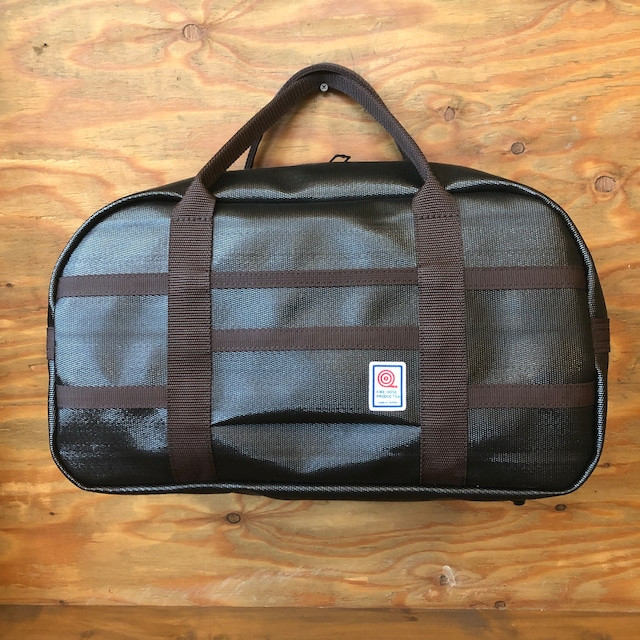 【SUWAプレミアム】FIRE HOSE PRODUCTS　ボストンバック　ブラック（L）
