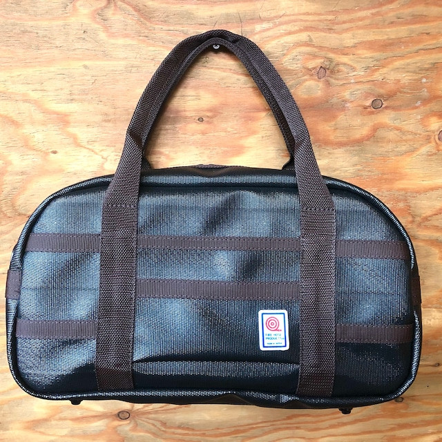 【SUWAプレミアム】FIRE HOSE PRODUCTS　ボストンバック　ブラック（S）