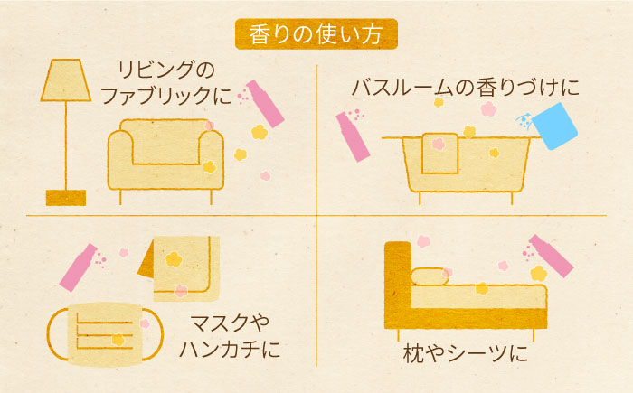 アロマフレグランススプレー（大楠と眠る）・Release 武雄レモングラスバスパウダー /愛まんてん [UBD010]