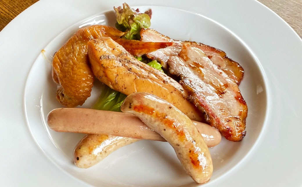 さんだかん 道産肉の無添加燻製 厳選5品セット 670g