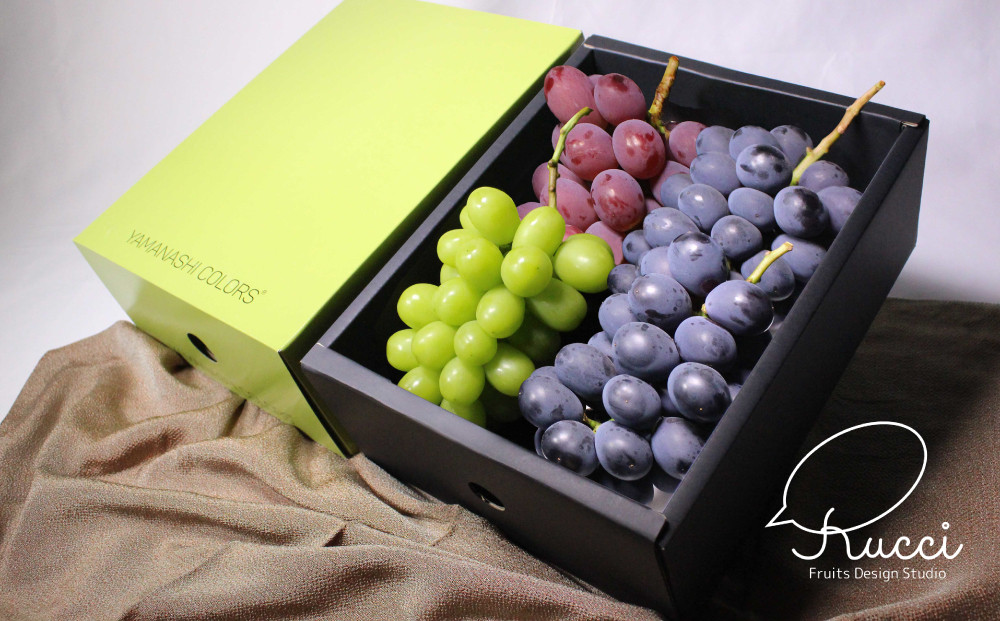 美味しい旬の色のルッチオリジナルパッケージでお手元にお届けします。ご贈答にもお使いいただけます。