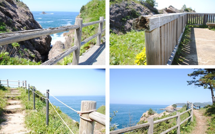 田後公園の木柵を改修する工事に活用いたします