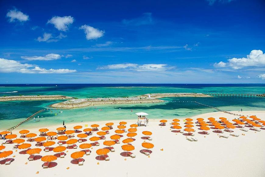 シェラトン沖縄サンマリーナリゾート【プレミアムオーシャンツイン ペア宿泊券】1泊朝食付き｜沖縄旅行 沖縄観光 沖縄ホテル 宿泊券