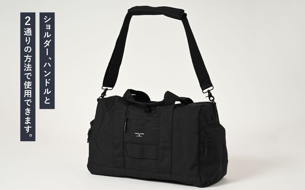 NY ボストンバッグ ブラック SW-NY009-BK