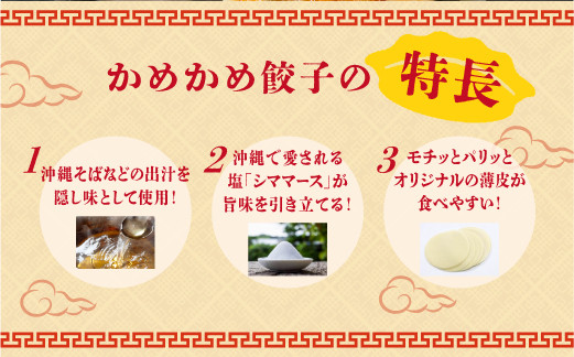 かめかめ島餃子 30個 × 2袋 | さっぱりとり餃子(若鶏・にんにくあり) かめかめ餃子(豚肉・にんにくあり) 