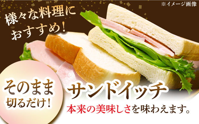 【12回定期便】プレスハム ブロック 370g×3本 /宮地ハム [UBM023]