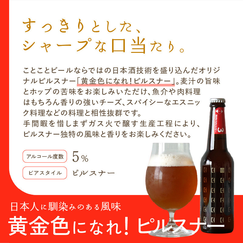 【父の日ギフト】 ＜京都 木津川＞ことことビール24本セット＜クラフトビール＞ ≪6月21日お届け≫