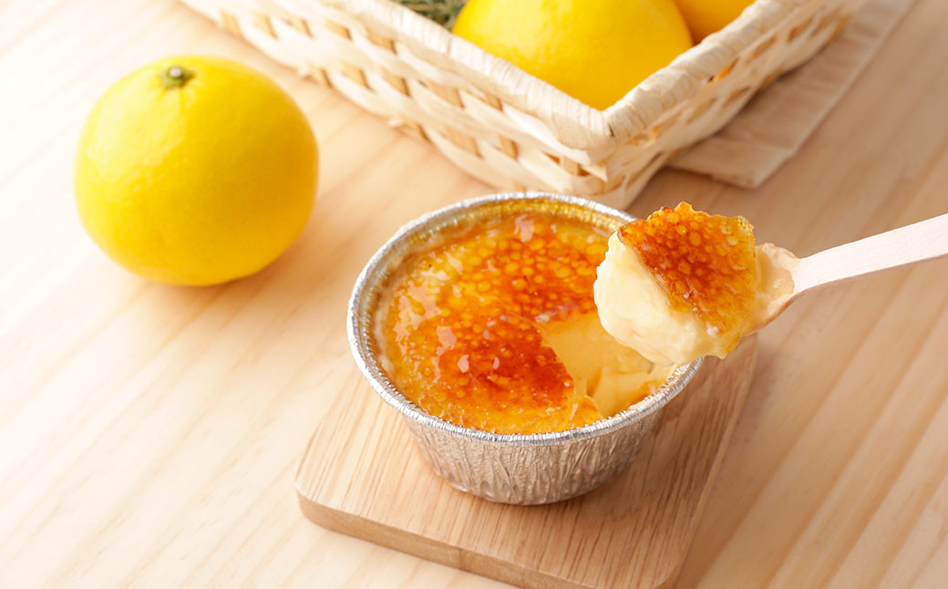 ジャージー乳のアイスブリュレ（4個）＆小夏のアイスブリュレ（4個）