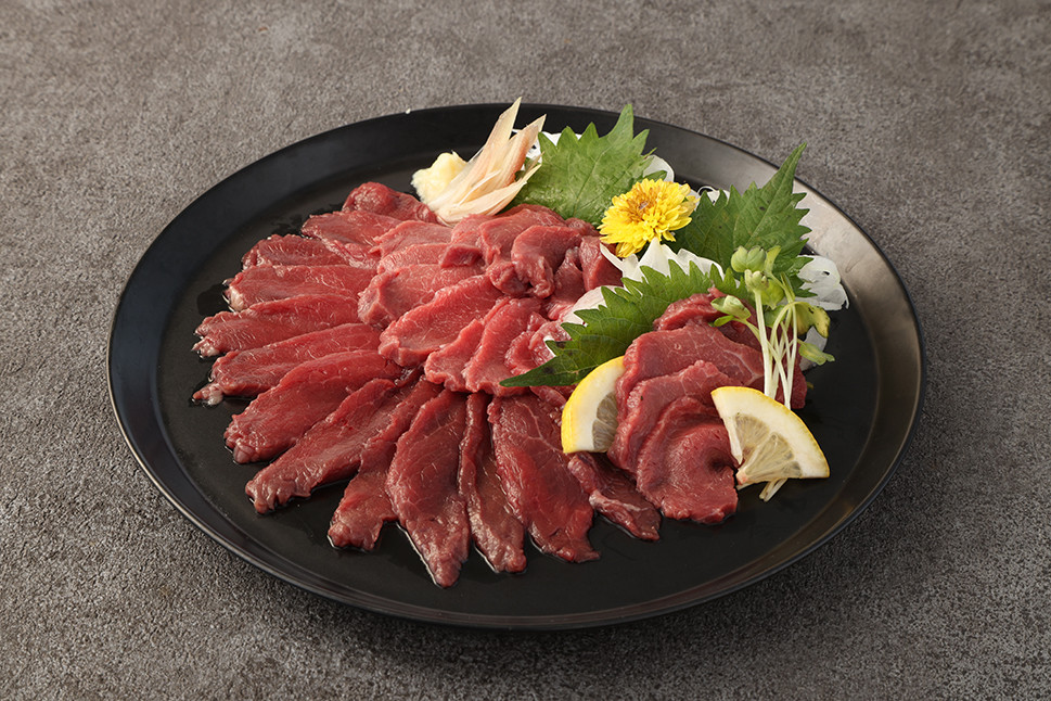 赤身 馬刺し ブロック 約200g(約100g×2パック) 熊本 馬肉