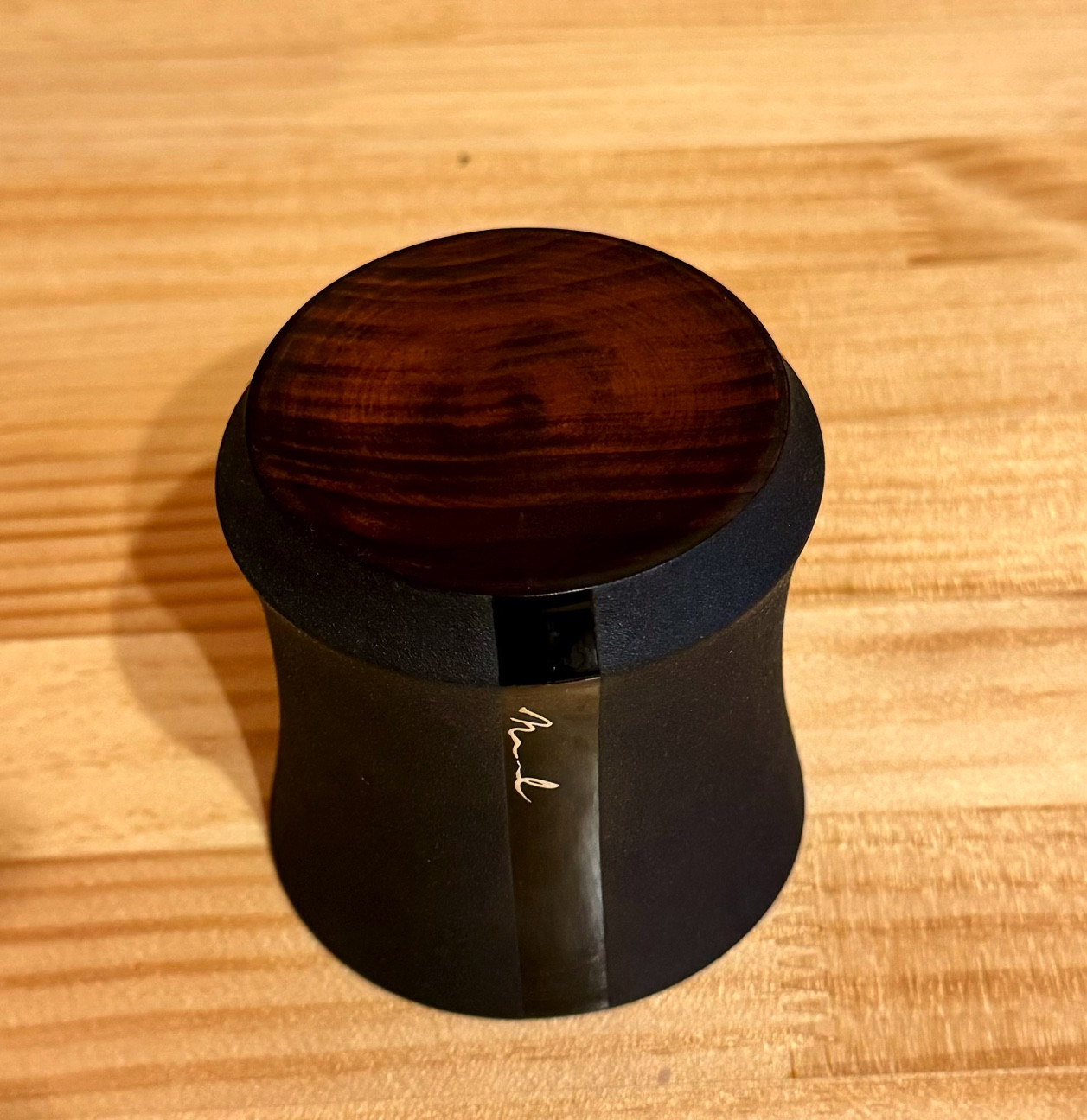 bamboo 黒マット漆 漆器 カップ 湯呑み 工芸