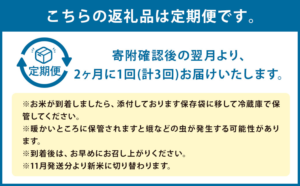 【新米先行予約】【隔月3ヶ月定期便】低アミロース米ぴかまる 約5kg×3回 玄米 計約15kg
